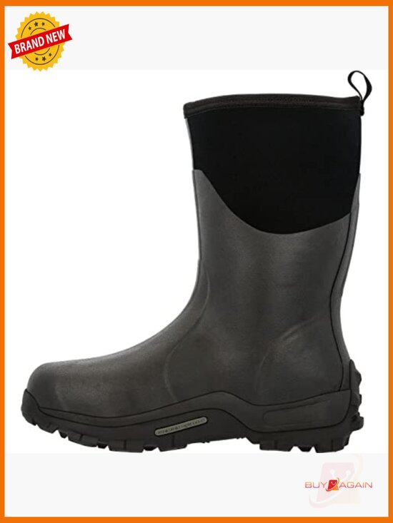 Men\'s 100% Waterproof Mid-Calf Boots Pull-On Rubber Neoprene EVA Midsole main image 6